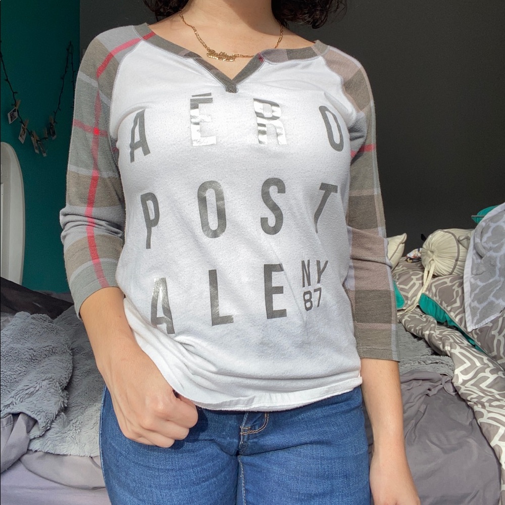 AEROPOSTALE 3/4 SLEEVE TOP